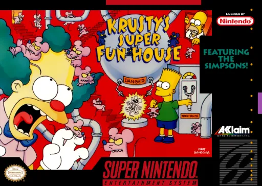 Krusty's Super Fun House (USA) (Rev 1)